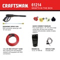 Pressure Washers | Craftsman 61214S 2.3 GPM 3000 PSI Gas Pressure Washer image number 1