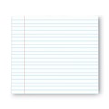 Office Jansan | Universal UNV11000 8.5 in. x 11 in. Glue Top Pads - Legal Rule, White (1 Dozen) image number 2