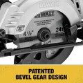 Circular Saws | Dewalt DCS571B ATOMIC 20V MAX Brushless 4-1/2 in. Circular Saw (Tool Only) image number 6