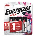 Batteries | Energizer E91BP-4 MAX 1.5V Alkaline AA Batteries (4/Pack) image number 0