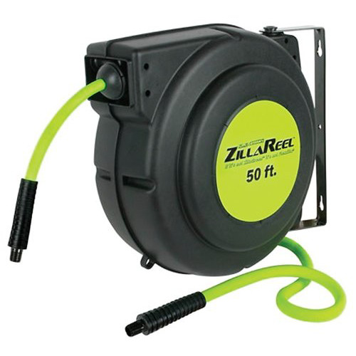 Air Hoses and Reels | Legacy Mfg. Co. L8250FZ ZillaReel 3/8 in. x 50 ft. Enclosed Plastic Air Hose Reel image number 0