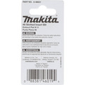 Bits and Bit Sets | Makita A-96621 Makita ImpactX #8 Slotted 1 in. Insert Bit, 2/pk image number 3