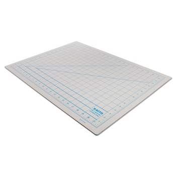 X-ACTO 18 in. x 24 in. Size 1 in. Grid Nonslip Bottom Self-Healing Cutting Mat - Gray