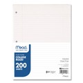 Office Jansan | Mead 17208 8 in. x 11 in. College Rule 3-Hole Filler Paper (200/Pack) image number 0