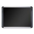 Office & Office Supplies | MasterVision MVI270301 SoftTouch 72 in. x 48 in. Aluminum Frame Bulletin Board - Black image number 0