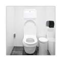 Paper & Dispensers | Boardwalk BWKKD100 16 in. x 3 in. x 11.5 in. Toilet Seat Cover Dispenser - White (2/Box) image number 5