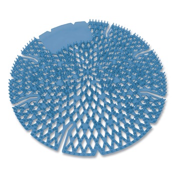 Big D Industries Diamond 3D Urinal Screen - Mountain Air Scent/Blue (6/Carton)