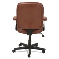  | OIF OIFST4859 16.93 in. - 20.67 in. Seat Height Swivel/Tilt Bonded Leather Task Chair Supports 250 lbs. - Chestnut Brown/Black image number 3