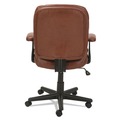 Office Chairs | OIF OIFST4859 16.93 in. - 20.67 in. Seat Height Swivel/Tilt Bonded Leather Task Chair Supports 250 lbs. - Chestnut Brown/Black image number 3