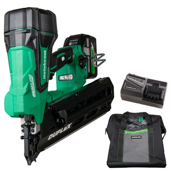 Metabo HPT 36V MultiVolt Lithium-Ion Cordless Forming Nailer Kit (2.5 Ah/5 Ah)