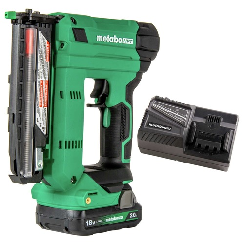 Specialty Nailers | Metabo HPT NP1835DAM 18V MultiVolt Lithium-Ion 23-Gauge Cordless Pin Nailer Kit (2 Ah) image number 0
