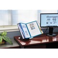 Office Jansan | Durable 554200 10 in. x 5.63 in. x 13.88 in. 10 Panels SHERPA Desk Reference System - Assorted Borders image number 10