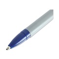  | Universal UNV15614 1 mm Medium Blue Ink Stick Ballpoint Pens (60/Pack) image number 4