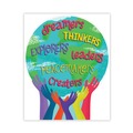 Office & Office Supplies | Carson-Dellosa 110488 47-Piece 24.7 in. x 20 in. One World Motivational Bulletin Board Set - Multicolor image number 2