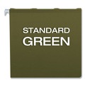 Office Jansan | Pendaflex 42591 Ready-Tab 1/6-Cut Tabs Reinforced Hanging Legal File Folders - Standard Green (25/Box) image number 2