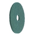 Office Jansan | Boardwalk BWK4013GRE 13 in. Diameter Standard Floor Pads - Green (5/Carton) image number 3