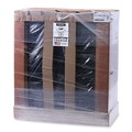  | Alera CM4218BK Assembled 36 in. x 18 in. High Storage Cabinet with Adjustable Shelves - Black image number 7
