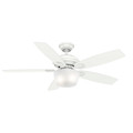Ceiling Fans | Casablanca 54041 52 in. Utopian Gallery Snow White Ceiling Fan with Light with Wall Control image number 0