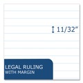 Notebooks & Pads | Roaring Spring 74754 8.5 in. x 11 in. Sheets Wide/Legal Rule Pad - White (36/Carton) image number 2