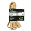 Office Electronics & Batteries | GoGreen Power GG-25606-4 6 ft. 15 Amps Appliance Cords - Beige (4/Pack) image number 0