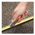 Knives | Great Neck 74201 3.5 in. Aluminum Handle Quick Change Lock Back Utility Knife - Orange image number 7