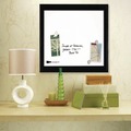 White Boards | Quartet 79282 23 x 17 Home Decor Magnetic Dry Erase Board - White Surface/Black Wood Frame image number 2