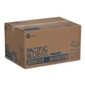 Cleaning & Janitorial Supplies | Georgia Pacific Professional 20603 10.1 in. x 13.2 in. 1-Ply Pacific Blue Basic C-Fold Paper Towels - White (2400/Carton) image number 4
