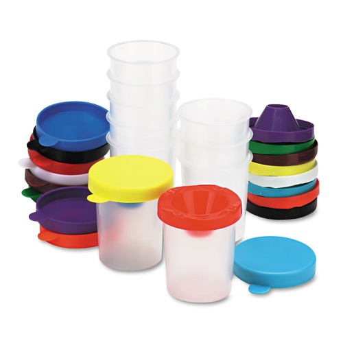 Creativity Street 5100 No-Spill Paint Cups (10/Set) image number 0