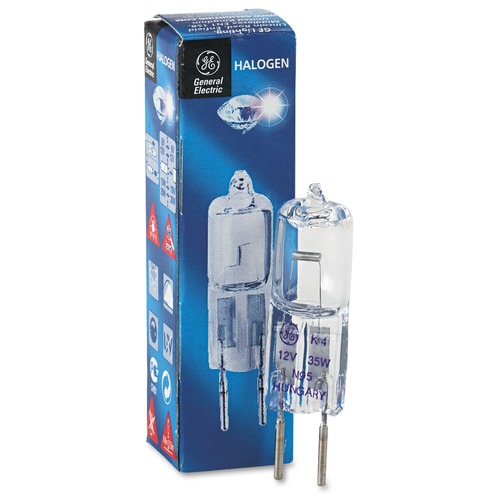 Office & Office Supplies | GE 34708 35 Watts Halogen Bi-Pin T3 Light Bulb - Clear image number 0