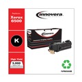Ink & Toner | Innovera IVR6500B 3000 Page-Yield, Replacement for Xerox 6500 (106R01597), Remanufactured High-Yield Toner - Black image number 1