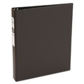 Office Jansan | Avery 03301 1 in. Capacity 11 x 8.5 Economy Non-View Binder with 3 Round Rings - Black image number 0