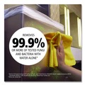 Cleaning Cloths | Rubbermaid Commercial 1820582 16 in. x 16 in. Microfiber Cleaning Cloths - Green (24/Pack) image number 4
