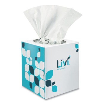 Livi VPG Select 2-Ply Cube Facial Tissue - White (1-Carton)