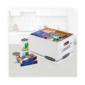 Boxes & Bins | Bankers Box 1277601 STOR/FILE 12.5 in. x 16.25 in. x 10.5 in. Basic-Duty Storage Boxes - Kraft/Green (12/Carton) image number 3