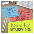 Bulk Savings Pricing 1 | Oxford 7321 BLU 3 in. x 5 in. Ruled Index Cards - Blue (100/Pack) image number 4