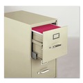  | Alera 25472 15 in. x 25 in. x 52 in. 4-Drawers Economy Vertical File - Letter, Putty image number 3