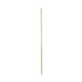 Brooms | Boardwalk BWK122 0.94 in. x 60 in. Threaded End Lacquered Wood Broom Handle - Natural image number 0