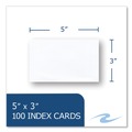 Flash Cards | Roaring Spring 74814 3 in. x 5 in. Index Cards - White (36/Carton) image number 4