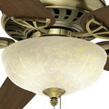 Ceiling Fans | Casablanca 54025 54 in. Concentra Gallery Antique Brass Ceiling Fan with Light image number 9