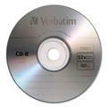 Office Electronics & Batteries | Verbatim 94691 700 MB/80 min 52x CD-R Recordable Disc - Silver (50/Pack) image number 2