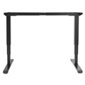  | Alera ALEHT3SAB AdaptivErgo 48.06 in. x 24.35 in. x 25 in. to 50.7 in. Sit-Stand 3-Stage Electric Height-Adjustable Table Base - Black image number 2