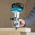 Compact Routers | Factory Reconditioned Makita XTR01T7-R 18V LXT Lithium-Ion 1/4 in. Cordless Compact Router Kit (5 Ah) image number 5