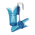 Office Jansan | San Jamar SI7000 Saf-T-Scoop and Guardian System for Ice Machines - Transparent Blue (50/Carton) image number 1