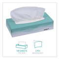 Tissues | Windsoft WIN2360 2-Ply Flat Pop-Up Box Facial Tissue - White (30 Boxes/Carton) image number 5