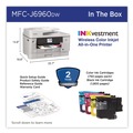 Office Printers | Brother MFCJ6960DW MFC-J6960DW INKvestment Copy/Fax/Print/Scan Color AIO Printer image number 4