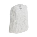 Office Jansan | Boardwalk BWK2016R #16 Cut-End Standard Head Rayon Fiber Mop Head - White (12/Carton) image number 1