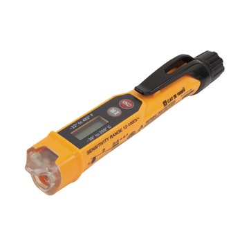 Klein Tools NCVT-4IR 12V - 1000V Non-Contact Cordless Voltage Tester Pen with Infrared Thermometer
