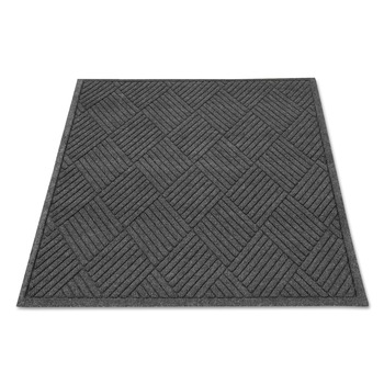 Guardian EGDFB030404 EcoGuard 36 in. x 48 in. Diamond Floor Mat - Rectangular Charcoal