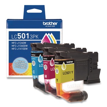 Brother 200 Page-Yield Ink - Cyan/Magenta/Yellow (3/Pack)