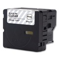 Labels | Brother P-Touch BTAG131 0.47 in. x 13.1 ft. Genuine P-Touch BTAG Label Tapes - Black on Clear image number 4